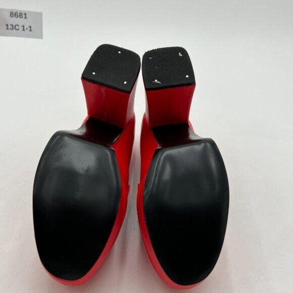 Platform Loafers High Block Heeled Mary Janes for Women Ladies Comfortable - Picture 6 of 7